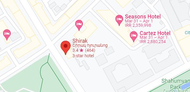 نقشه شیراک